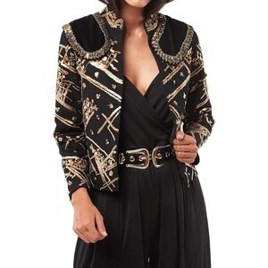 NWT Seta Apparel Women's Jackson Jacket - Color Black - Size Medium